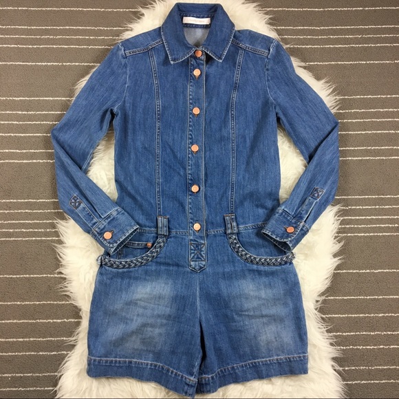 See By Chloe Pants - See by Chloé Denim Romper